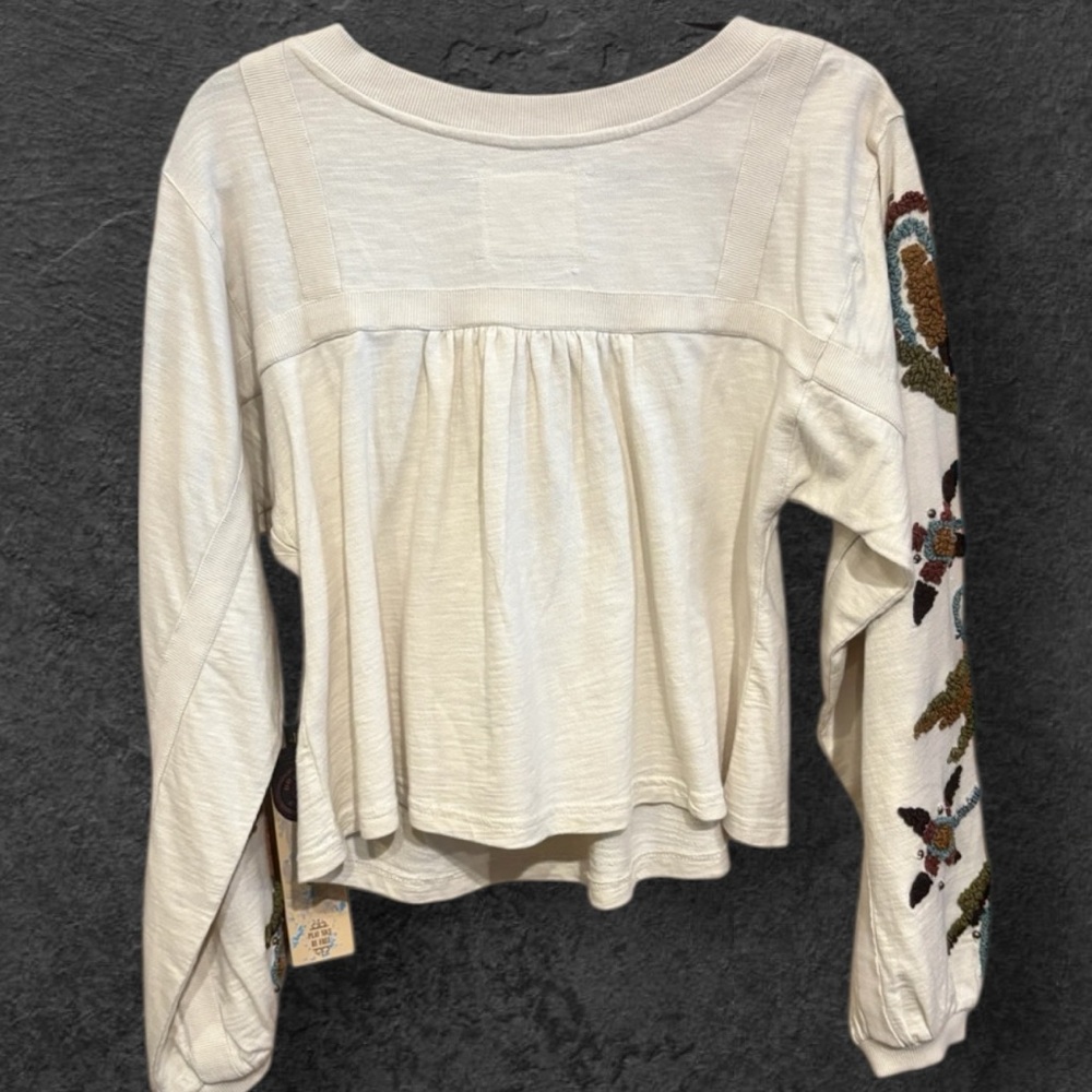 Double D Ranch heavily embroidered beaded Rimfire Top NWT - Picture 15 of 16